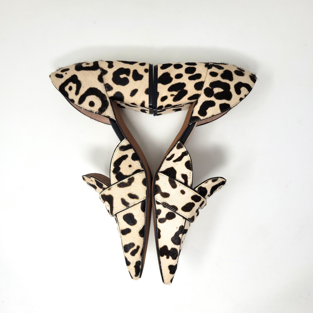 Linea Paolo Calf Hair Block Heel Shoes
